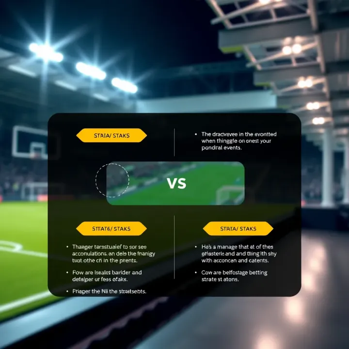 Graphic illustrating strategies for managing stakes and selecting events in accumulator betting
