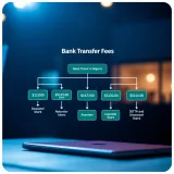 Diagram illustrating the structure of bank transfer fees for BetPawa deposits in Nigeria