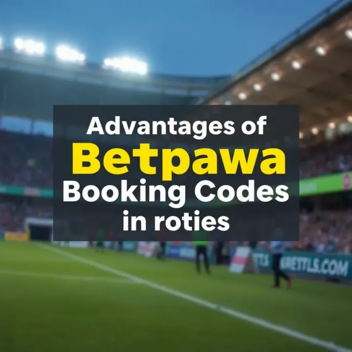 Graphic displaying benefits of Betpawa booking codes for Nigerian bettors