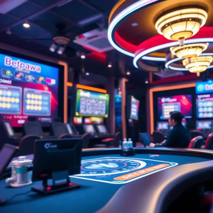 Secure online gaming environment showcasing live dealer casino setup with safety shields and digital locks