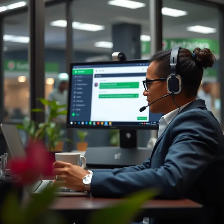 Betpawa Customer Support for Account Management Customer support chat on Betpawa website assisting with bank account unlinking