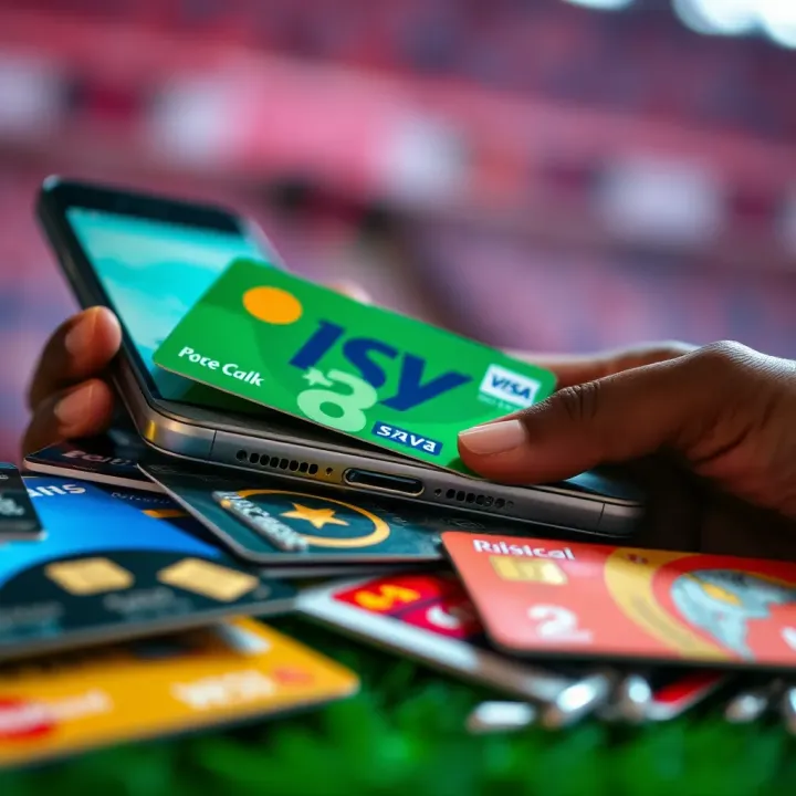 Various payment options including mobile money and cards used by Nigerian bettors on Betpawa