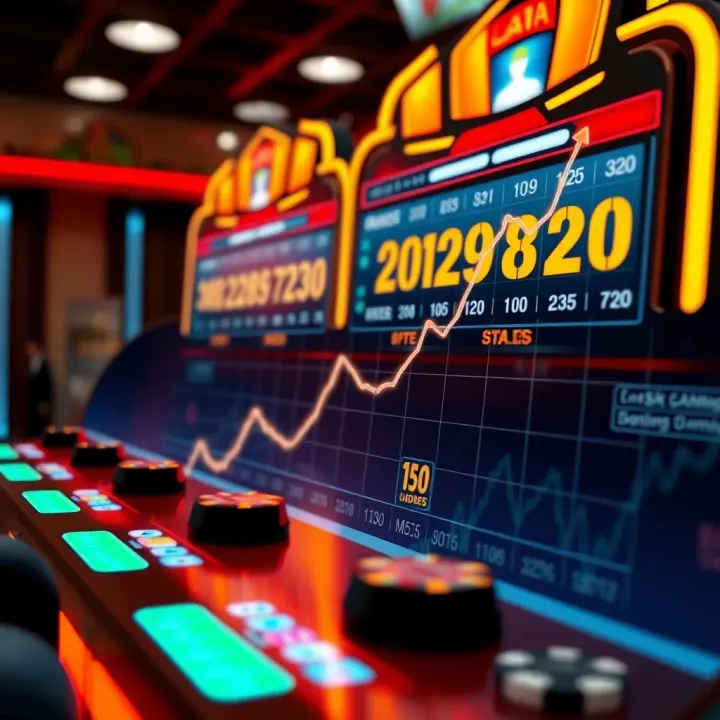 Digital graph illustrating rising betting odds and game multipliers for online crash game strategy