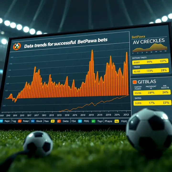 Graph showing data trends alongside a checklist for informed sports betting