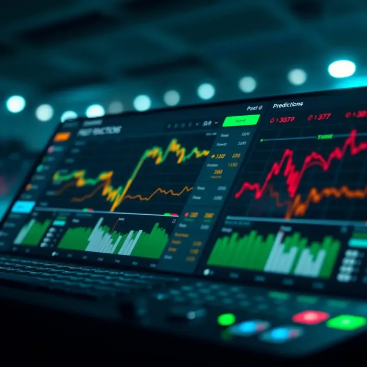 Technology platform interface displaying football betting insights and trends