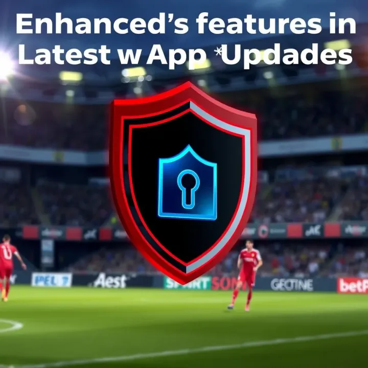 Security shield icon representing upgraded security measures in BetPawa app for Nigerian users