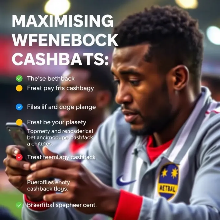 Graphic illustrating tips to maximise benefits from BetPawa's cashback offer for Nigerian bettors