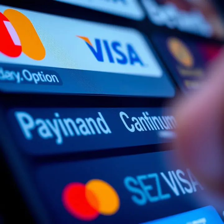 Close-up of secure payment options available on Nigeria Betpawa